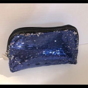 Nine West Blue cosmetic bag